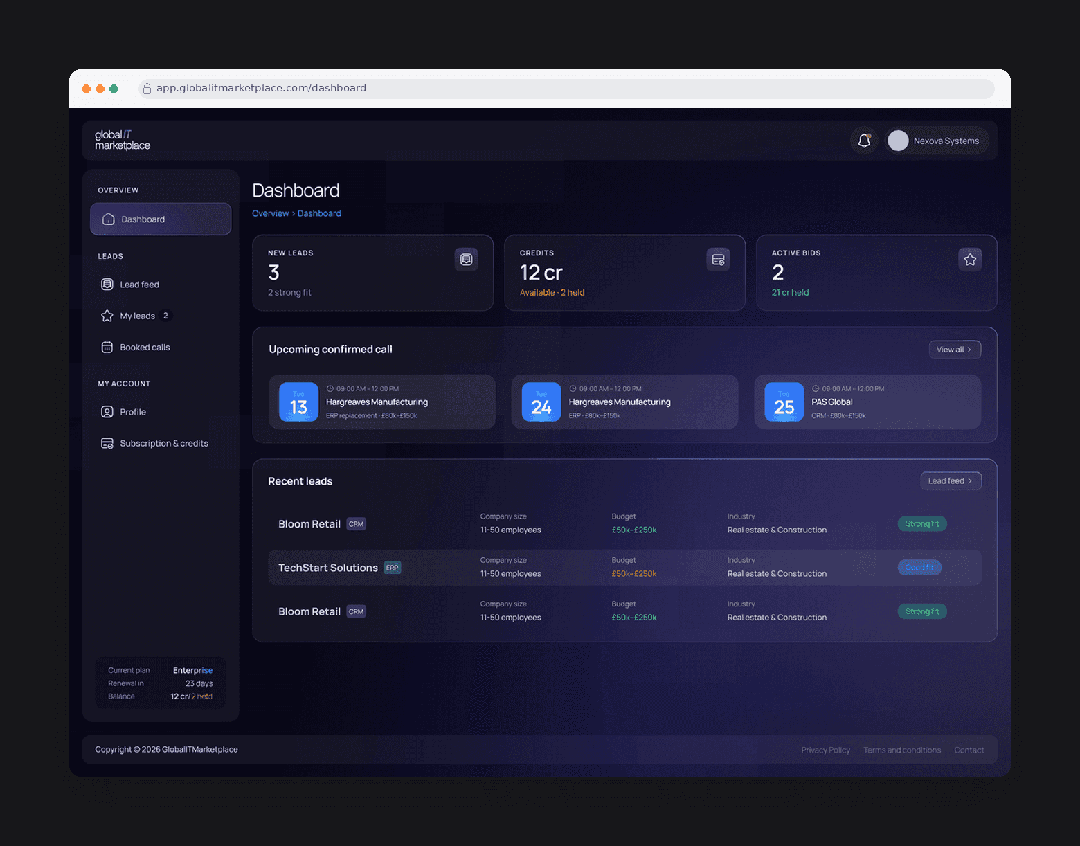 GITM dashboard
